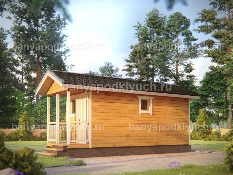 Баня мобильная